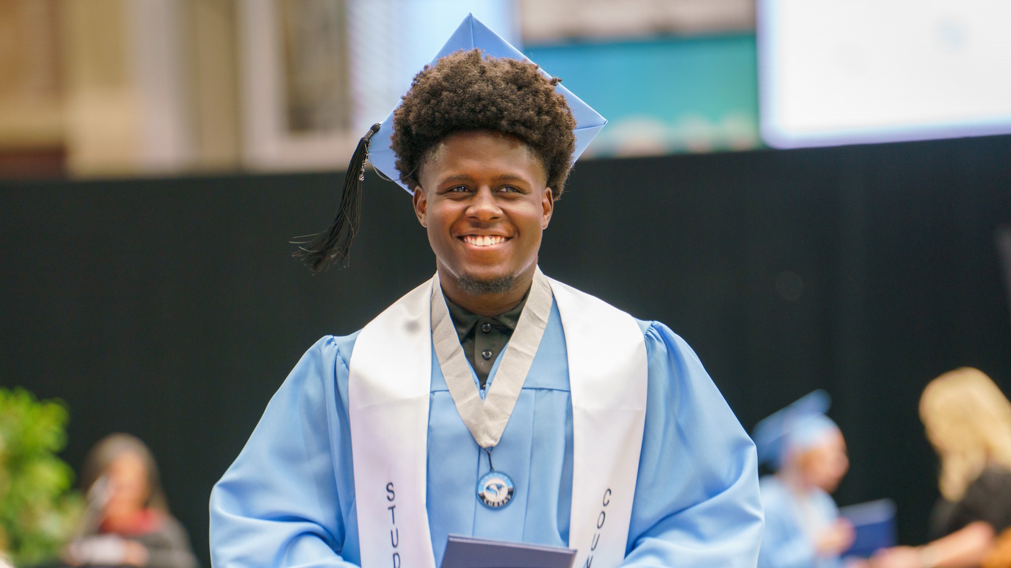 Student at Cactus graduation