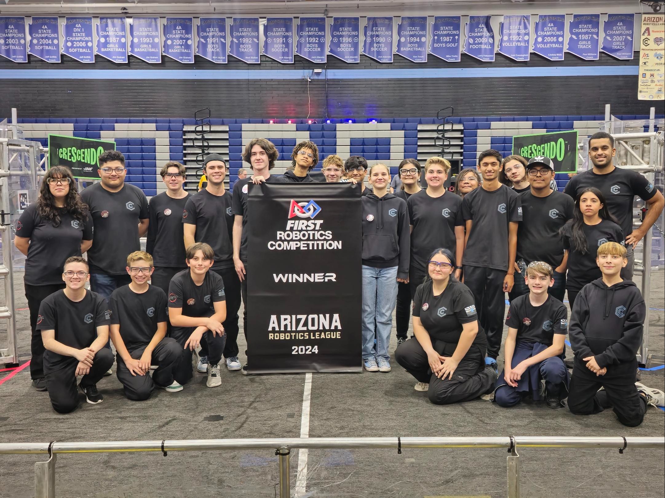 Cactus Robotics Team FIRST winners
