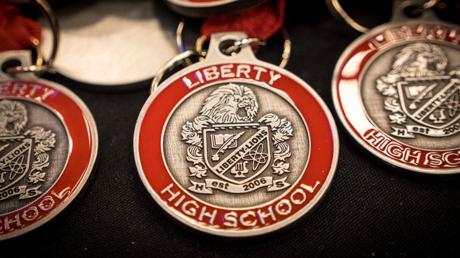 Liberty graduation medal