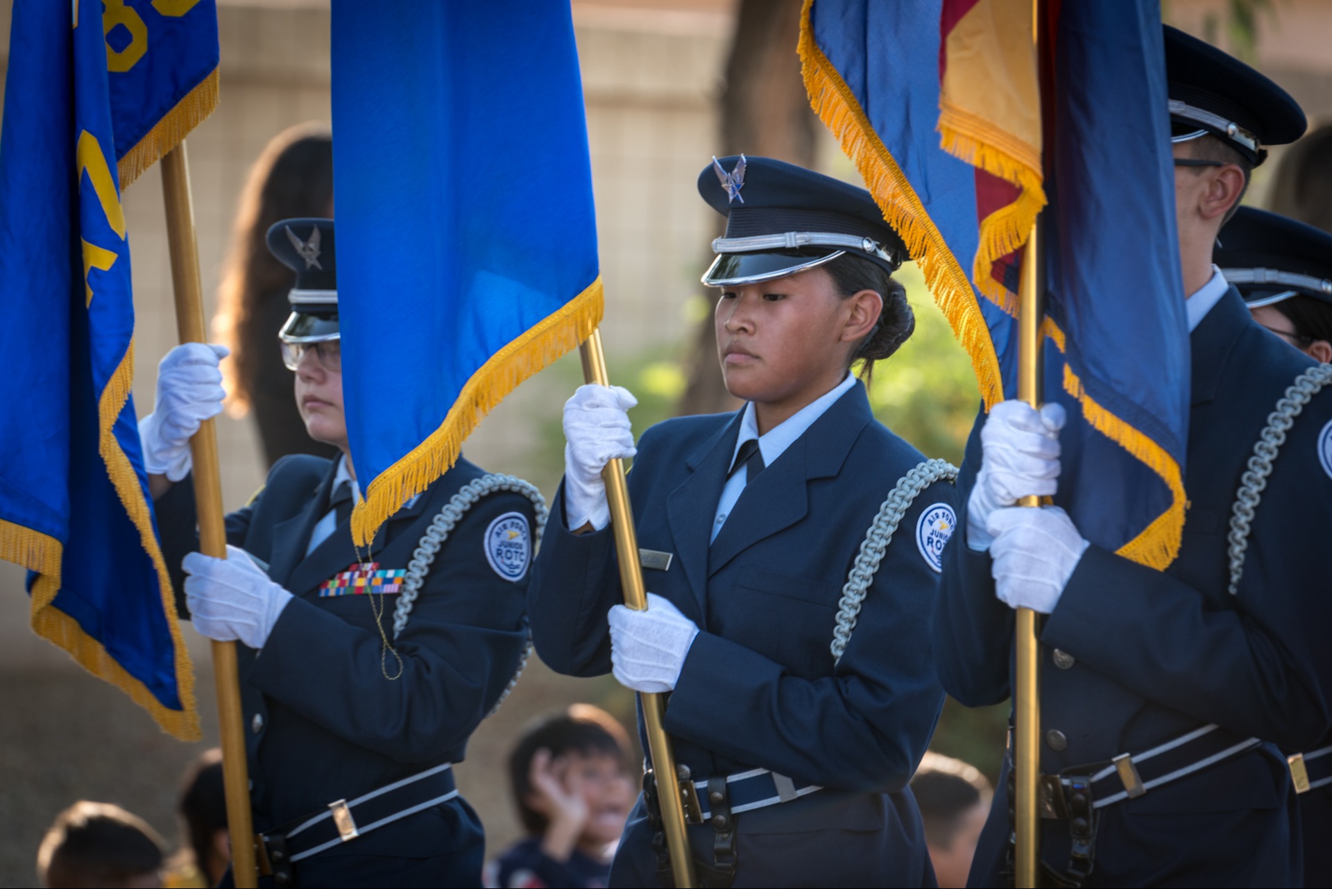AFJROTC at Homecoming Parade