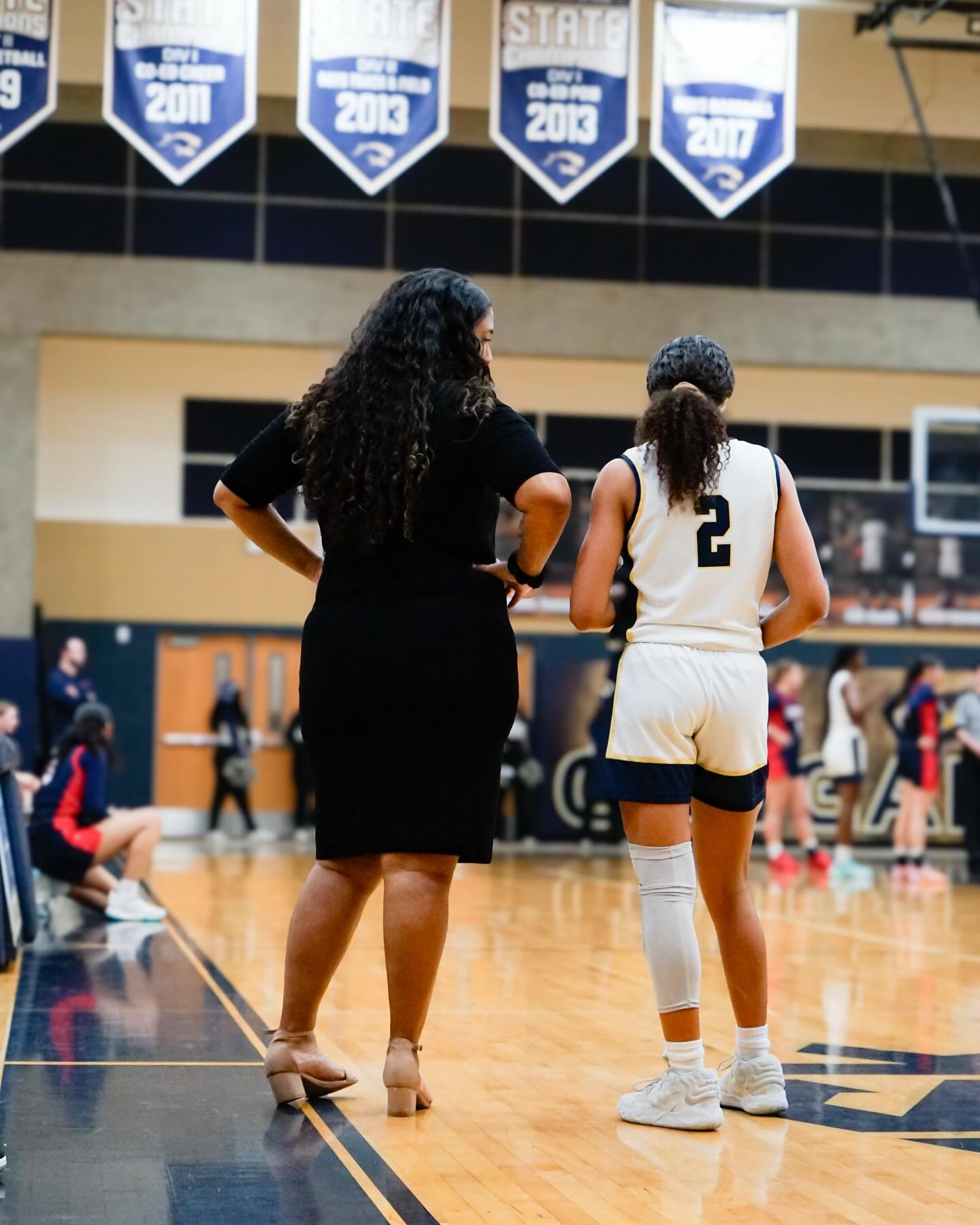 basketball coach and player