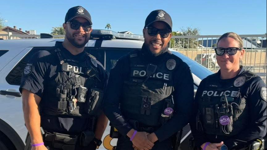 Peoria police officers