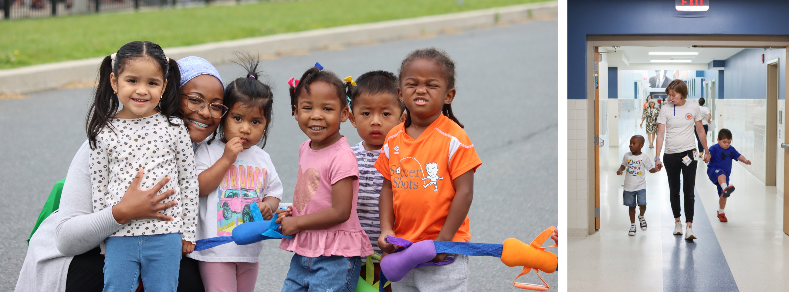 students smiling