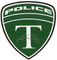 Logo of the Tennessee Police Department featuring a badge design with state symbols and colors representing law enforcement.