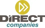 Logo of Direct Companies, featuring a modern design with bold typography and a distinctive color scheme.