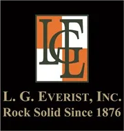 Logo of L G Everest, Inc., featuring a modern design with bold typography and a distinctive color scheme.