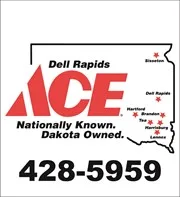Logo of Dell Rapid, Dakota, featuring a modern design with bold typography and a distinctive color scheme.