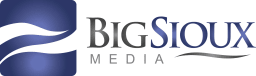  Big Sioux Media logo featuring a bold design that represents creativity and innovation in media services.