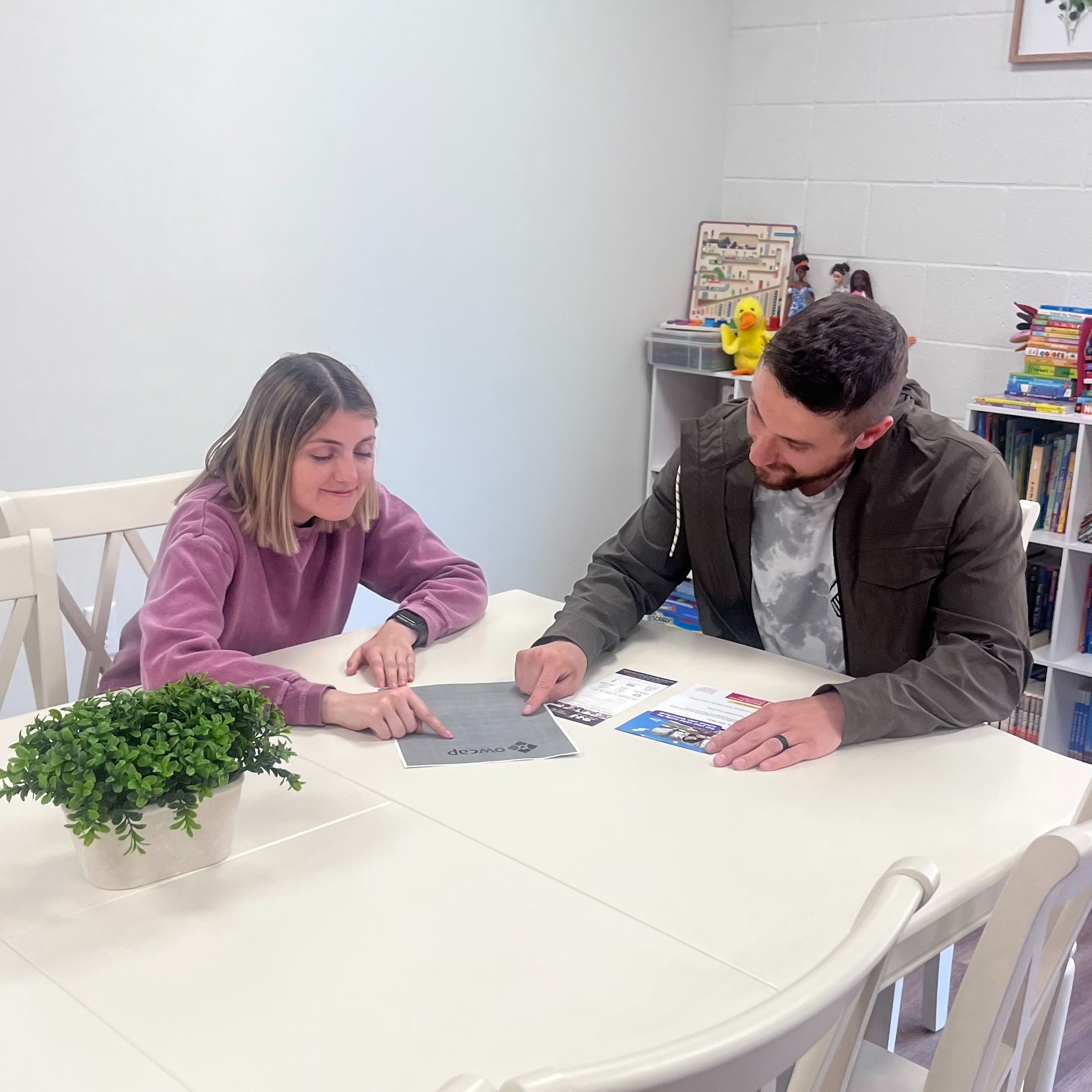Ribbon cutting ceremony for Odyssey Family Resource Center