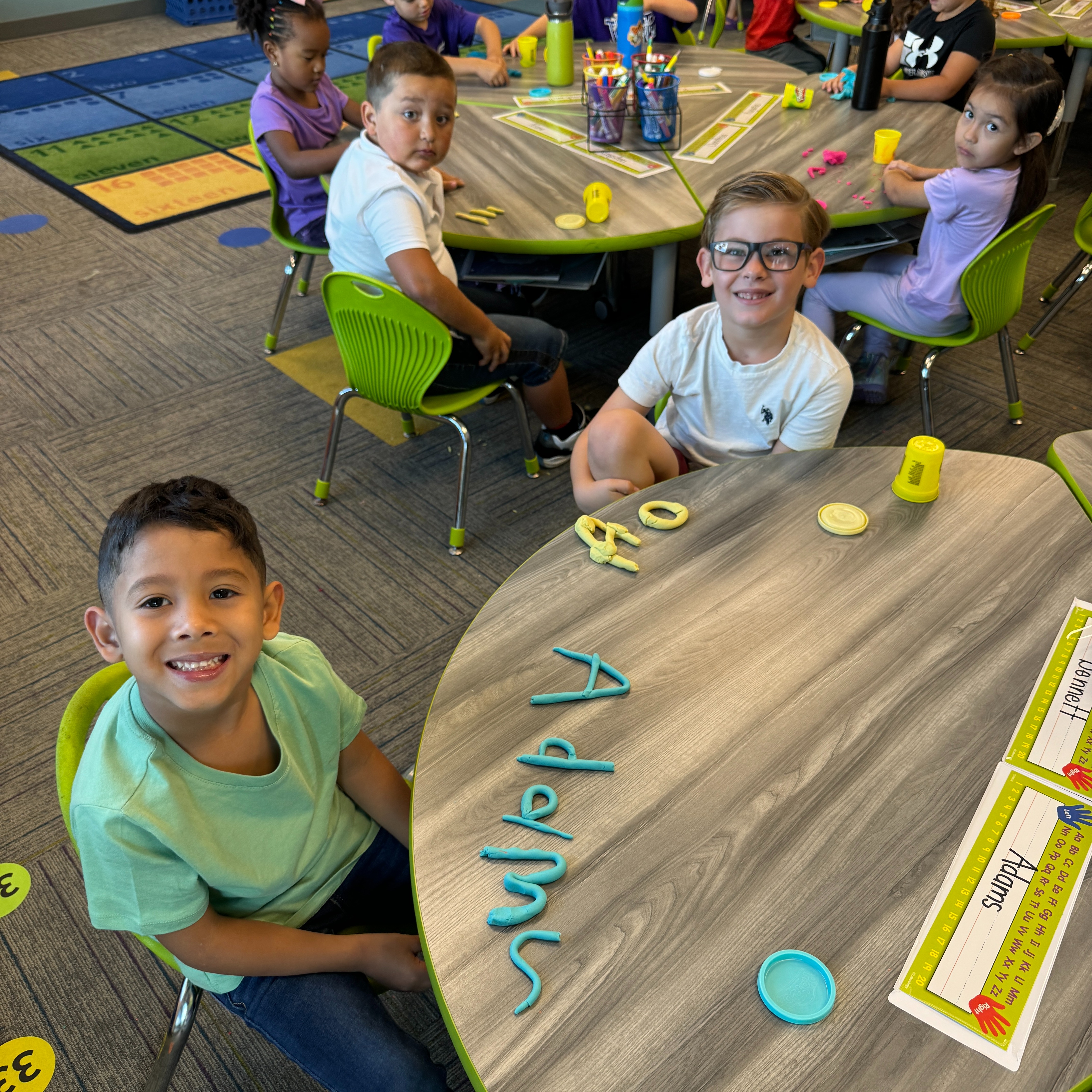 Kindergarten students 
