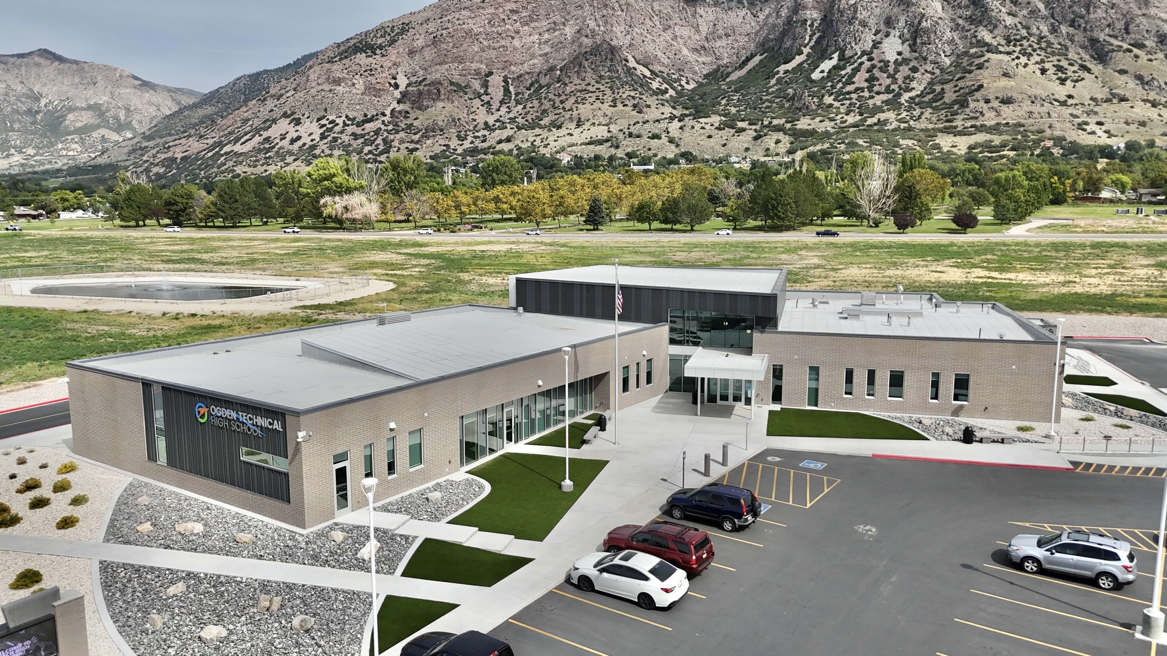 OTECH HS Exterior Main Entrance