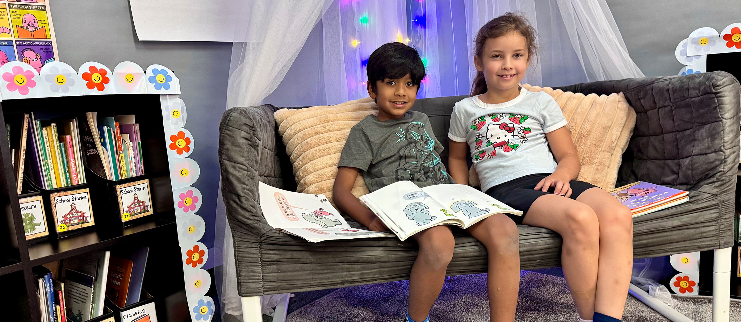 Canyon Creek Elementary students