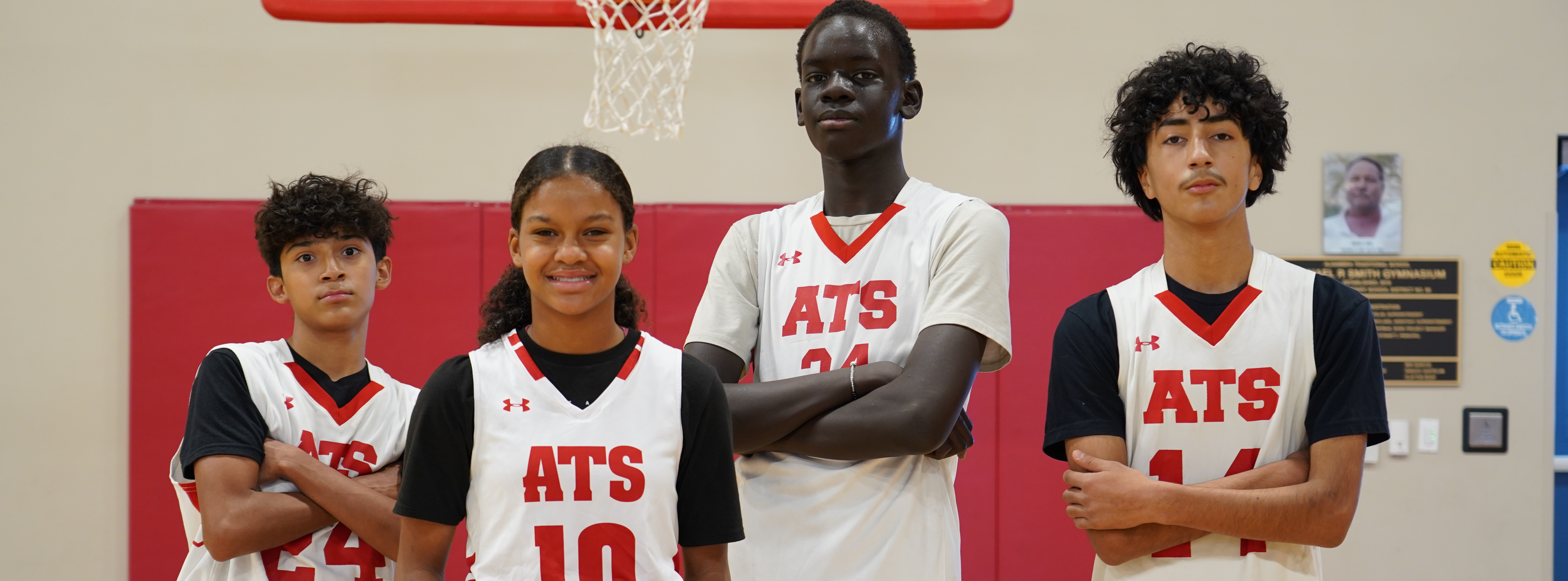 ATS basketball team members
