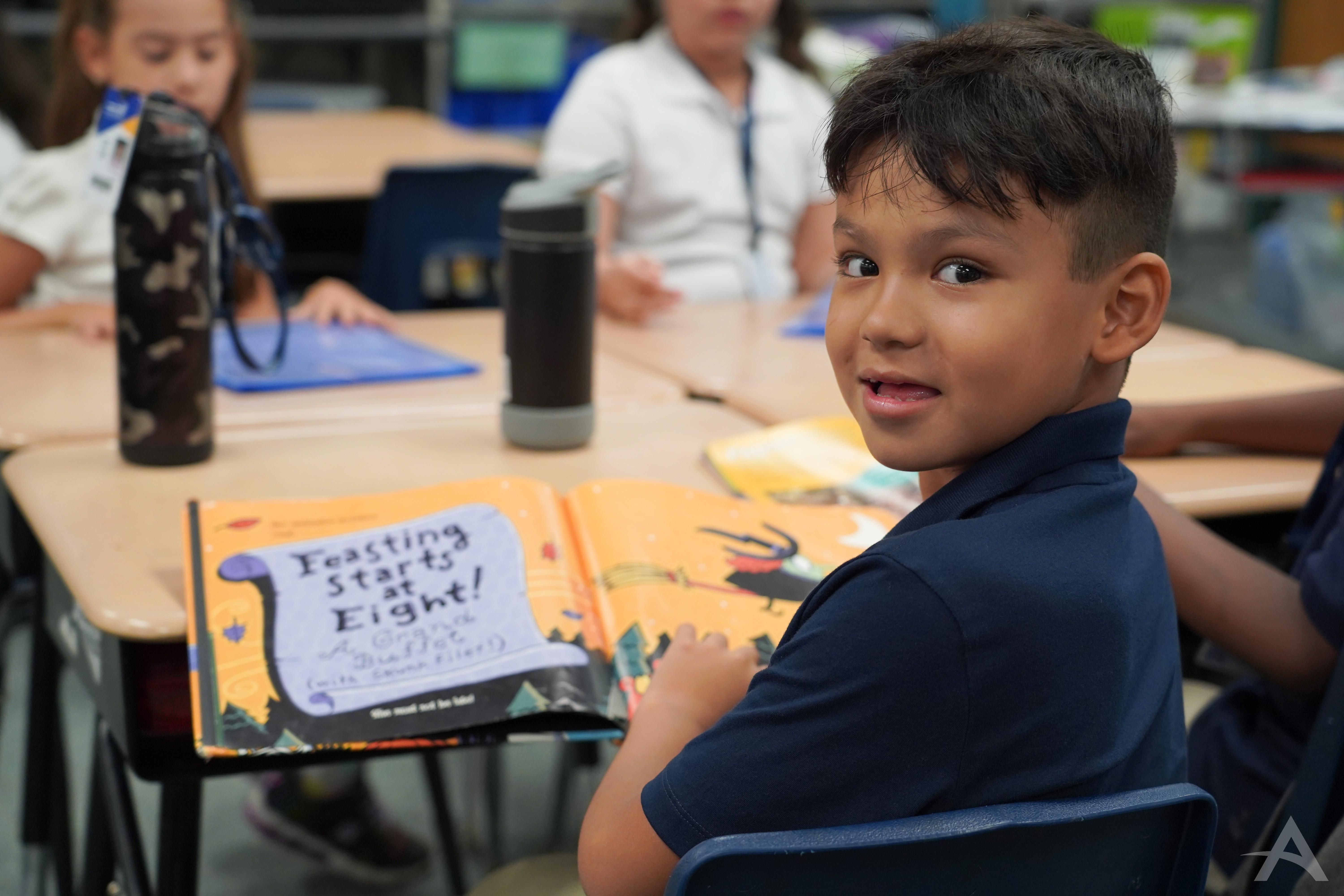 Catalina student reading