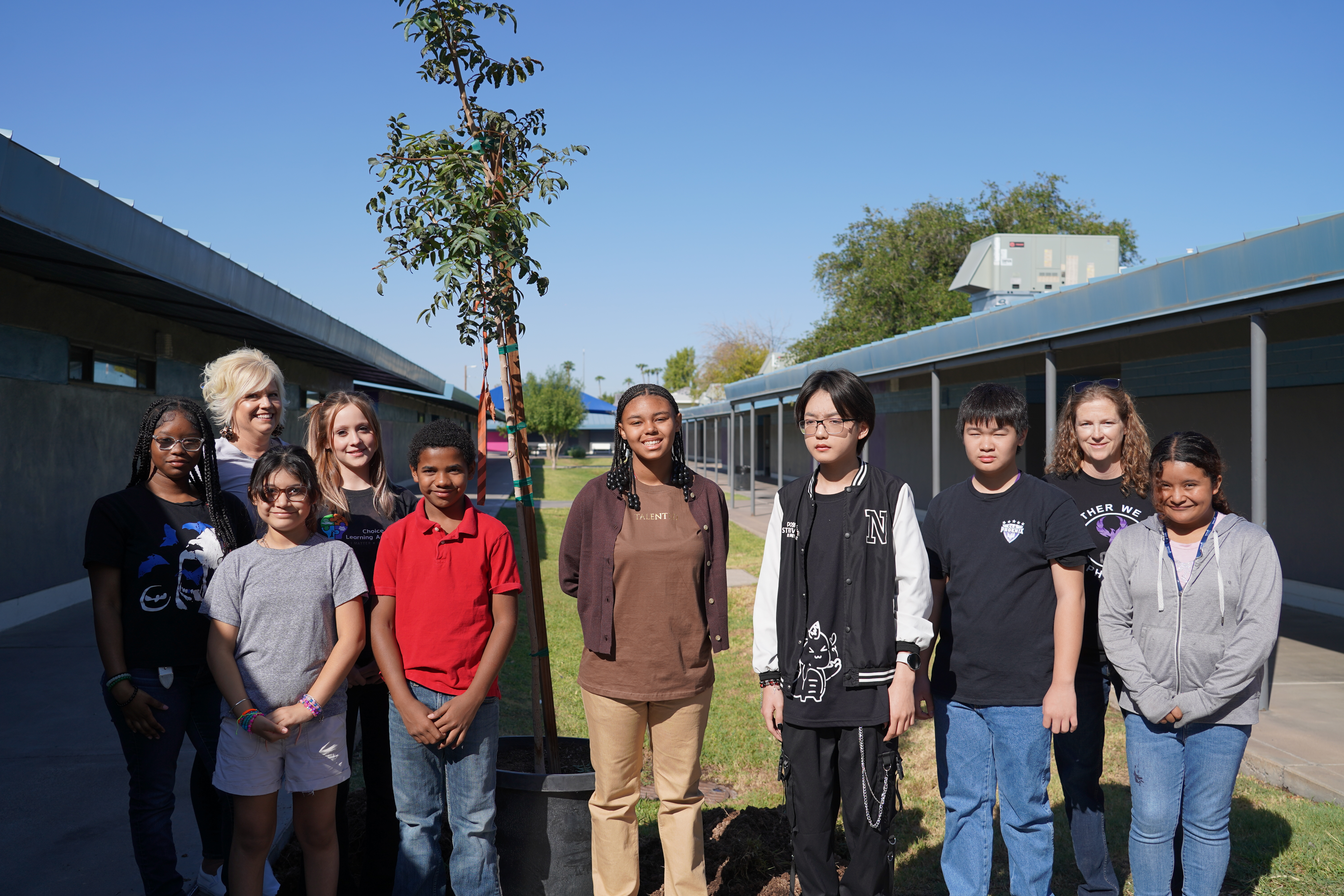 Choice Learning Academy  group of Students