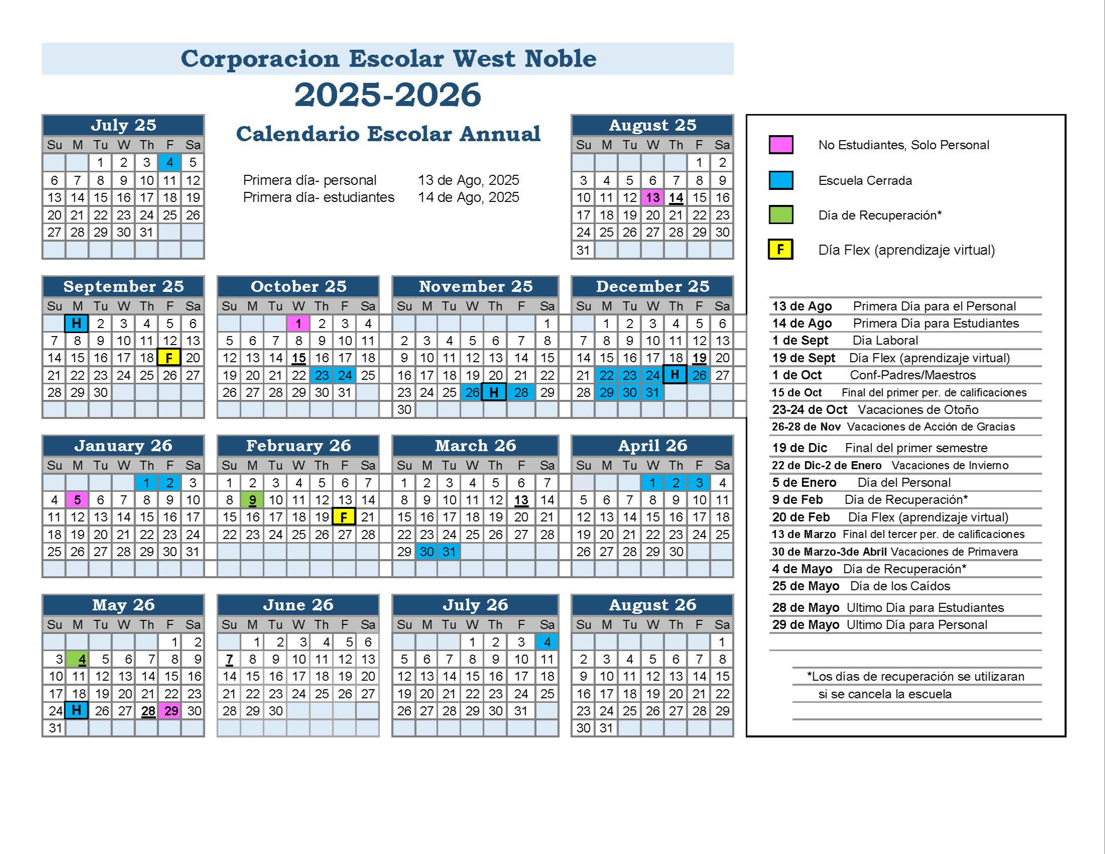 25-26 calendar S