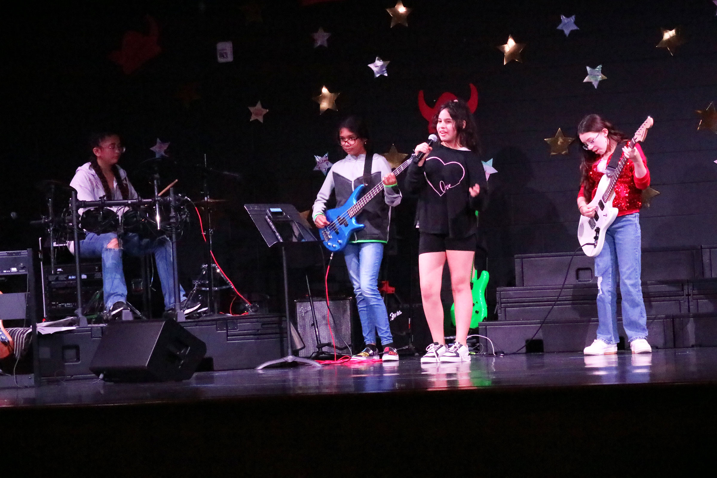 Voigt students performing