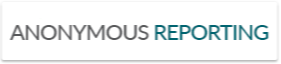 Anonymous Reporting