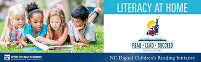 Literacy at Home Intiative. Click on the image to access resources from North Carolina Department of Public Instruction