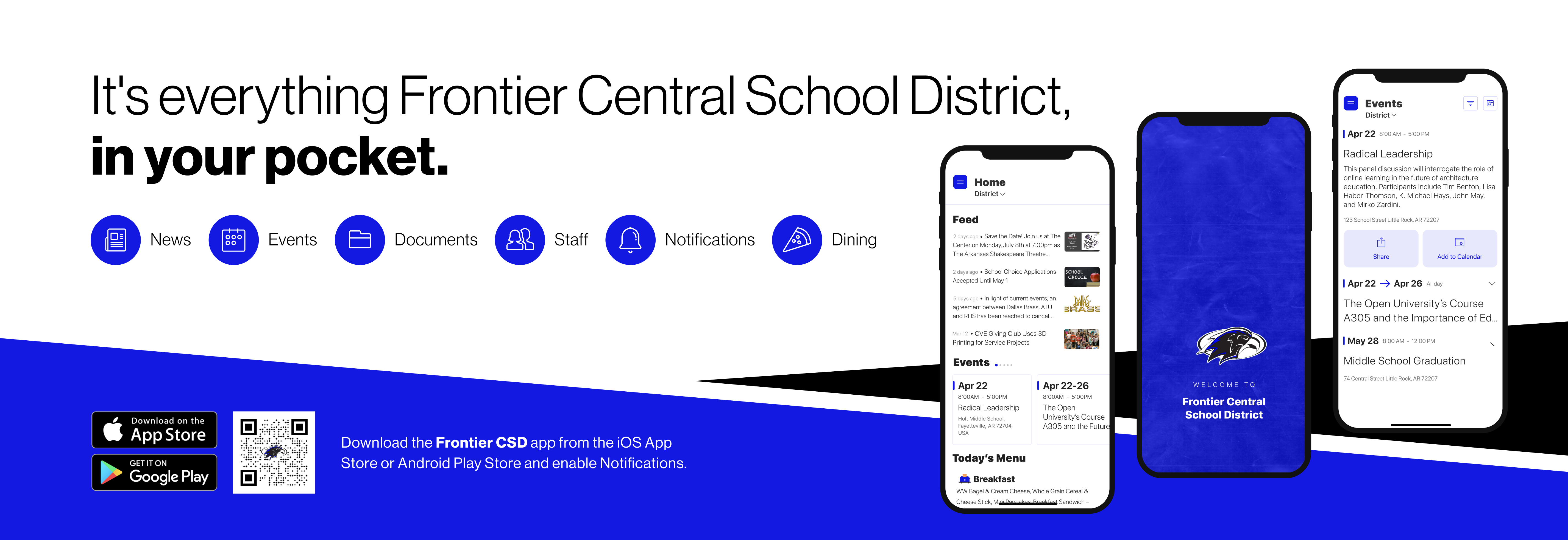 New App for Frontier Central School District! Please contact office for more information. 