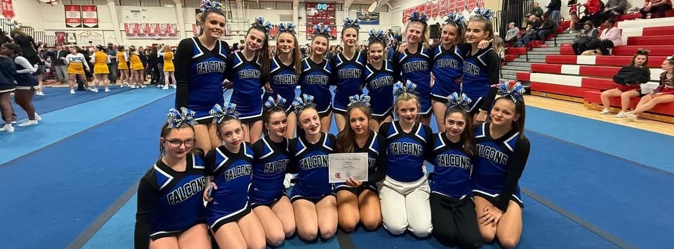 Frontier Cheerleader Team Photo