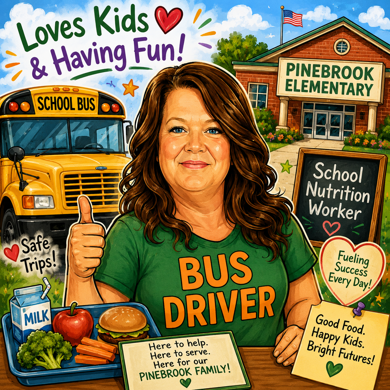 Bus Driver of the Year- Mrs. Taylor