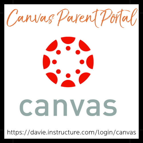 Canvas Parent Portal button