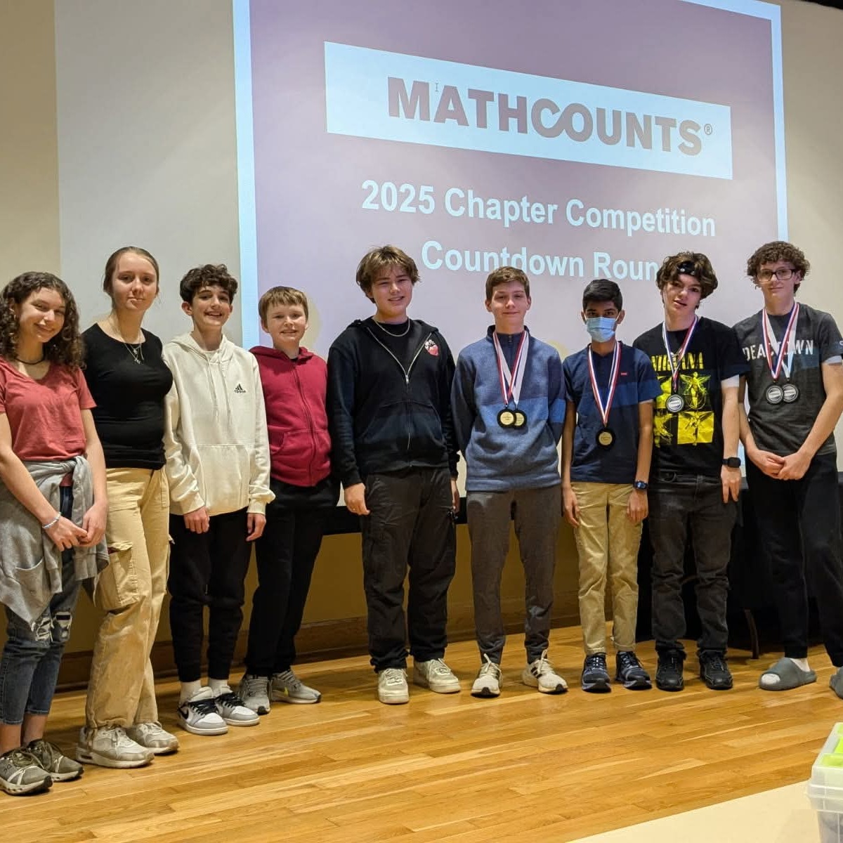 MathCounts Team Picture