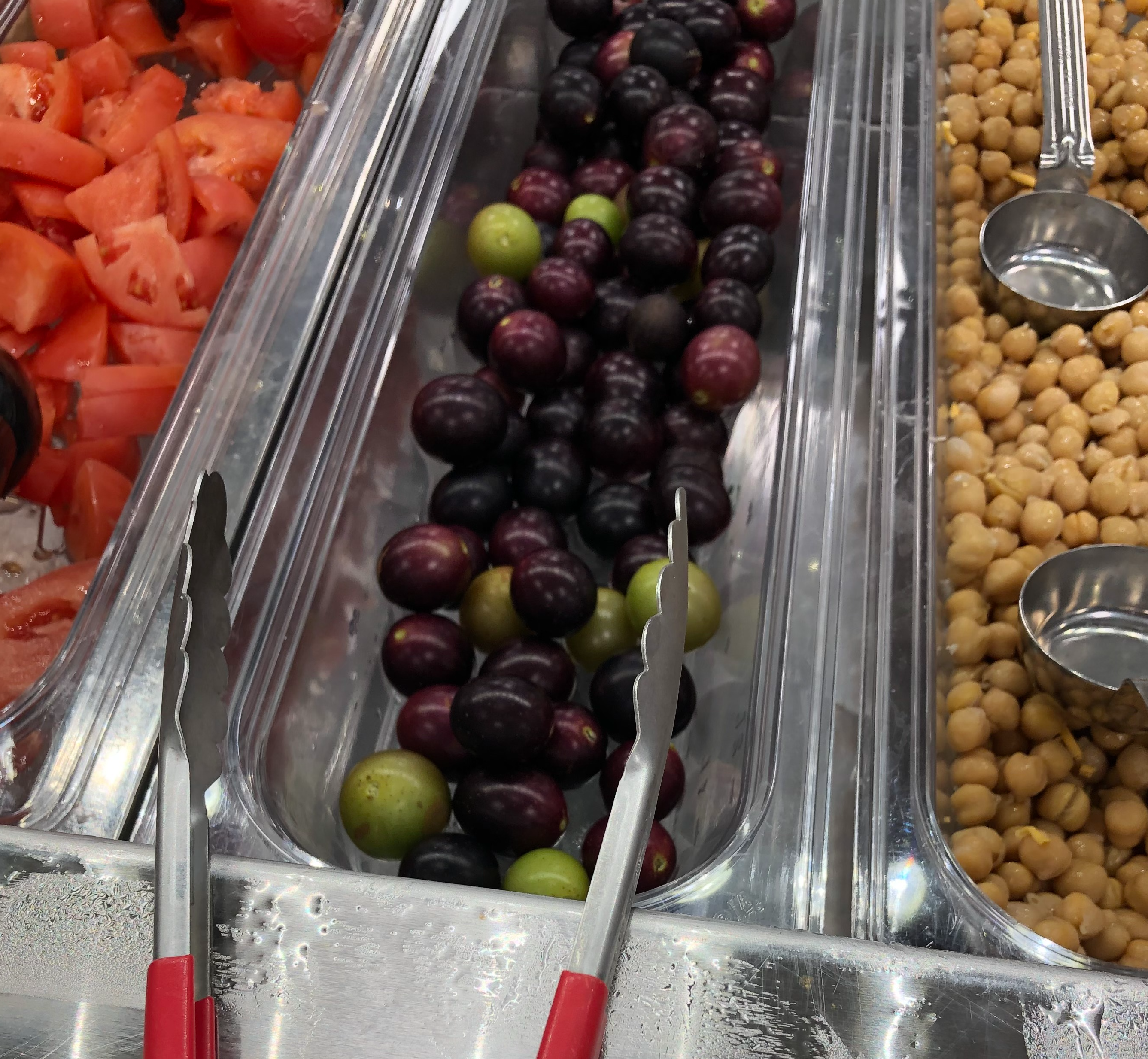 Delicious Hometown Harvest Dahlonega (HHD) grown muscadines on all salad bars!  Fall '22
