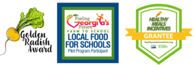 Lumpkin School Nutrition Program is a SY 23 Golden Radish, SY 24 Local Foods For Schools, & Healthy Meals Incentive Grant recipient