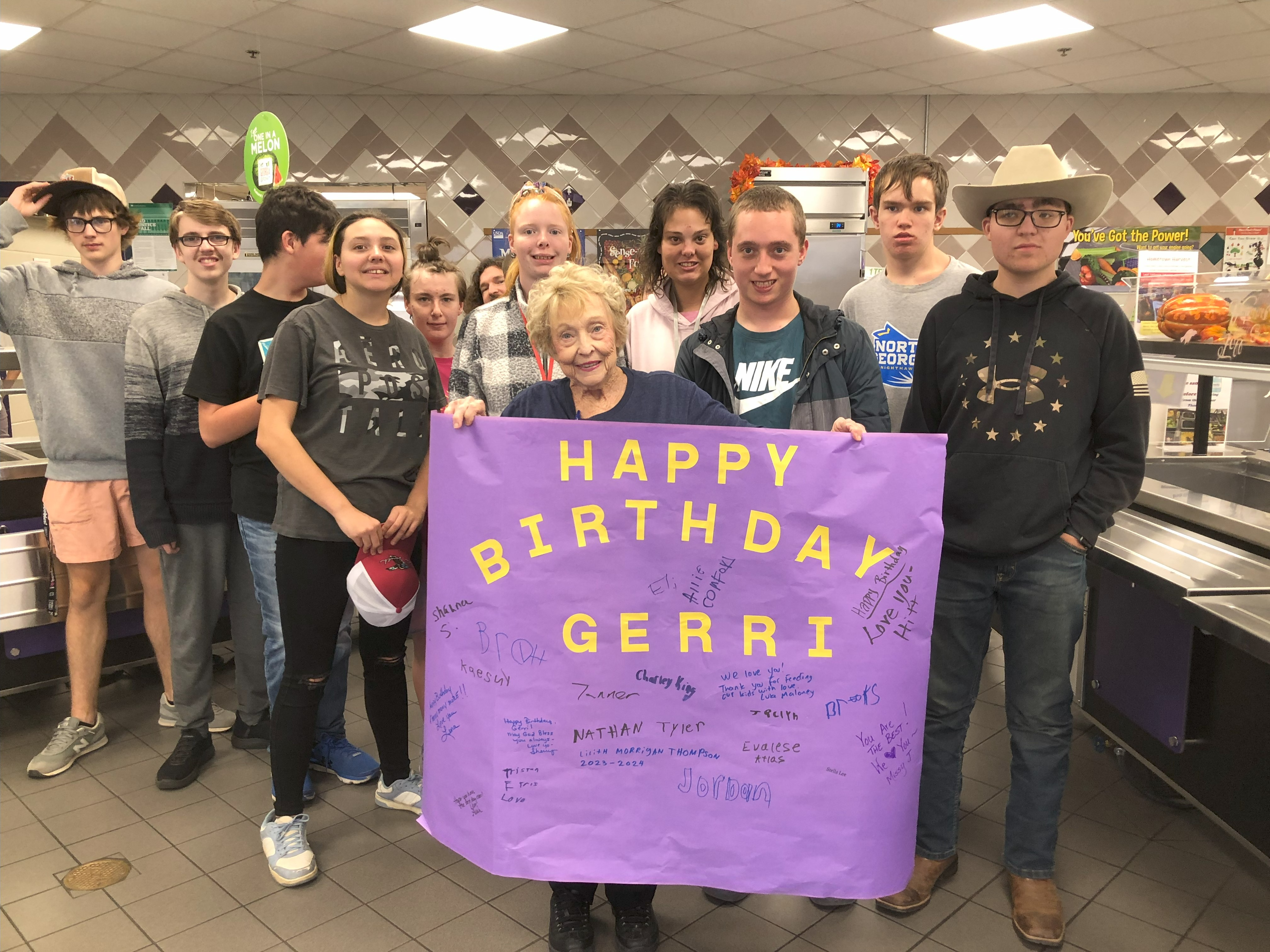 LCHS Ms. Geri's Birthday!