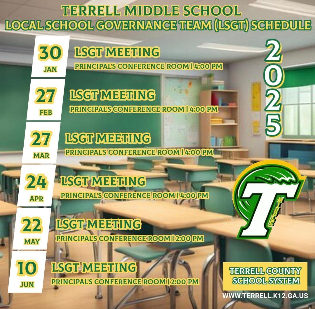 Flyer for the school board meeting, featuring date, time, and agenda details for community engagement and participation.