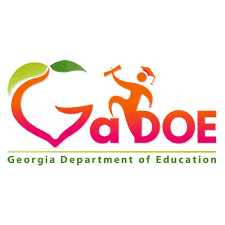Logo of the Georgia Department of Education, featuring the acronym "GA DOE" in a professional design.