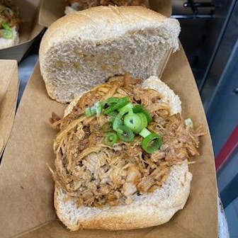 Pulled pork sandwich