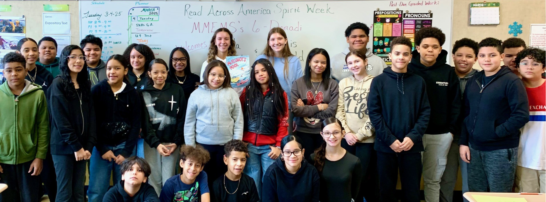 students with readers