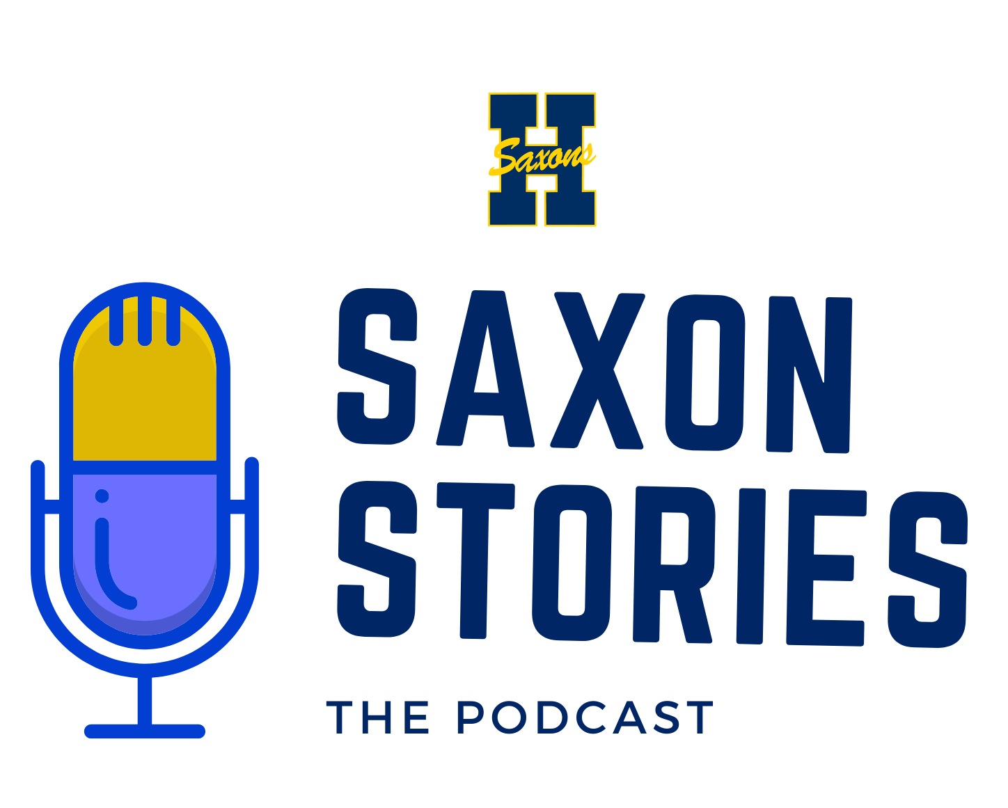 Saxon Stories Podcast logo