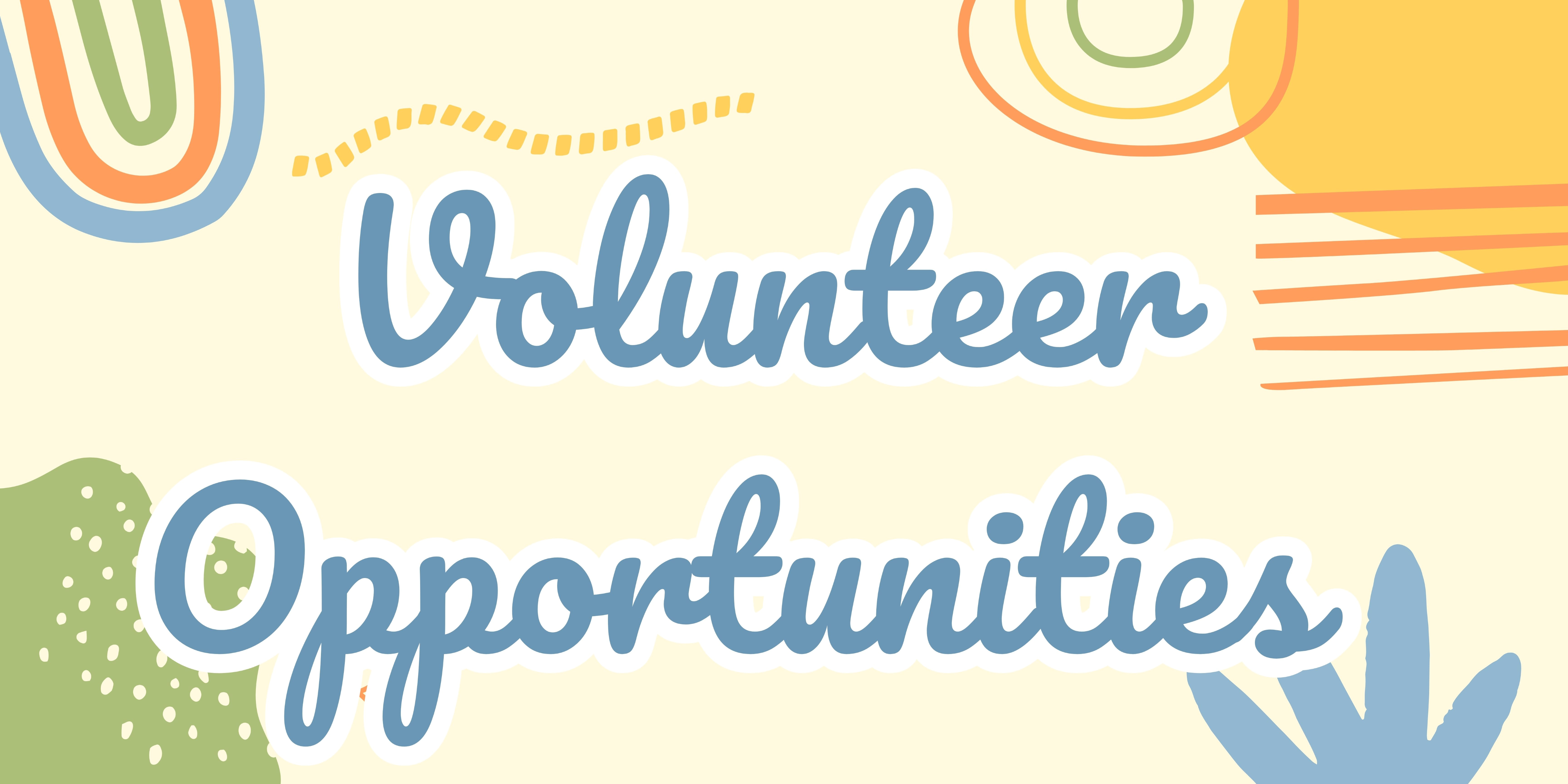 Volunteer Opportunities 