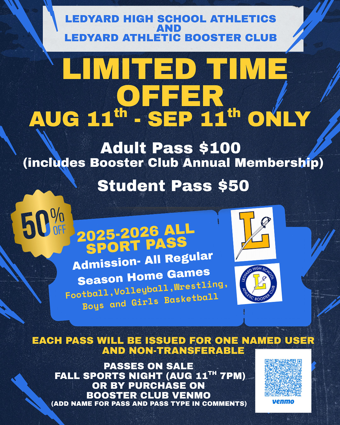 All Season Pass Sale Flyer