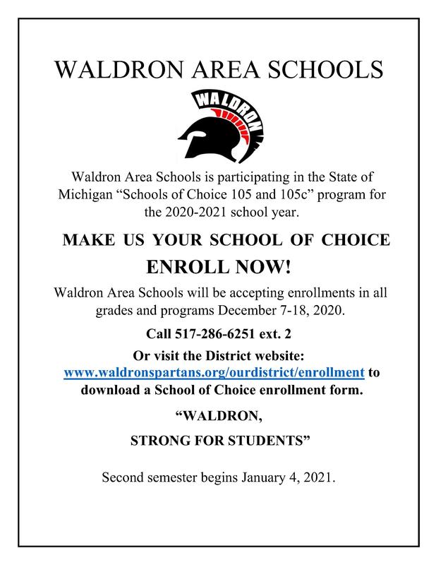 School of Choice Waldron Area Schools