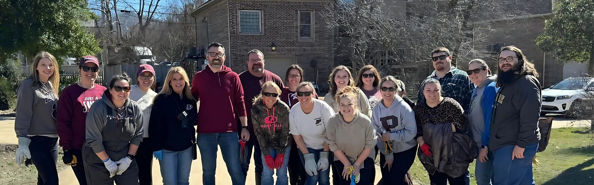 Faculty and Staff of Pikeville High and Pikeville Elementary support their community during flood recovery