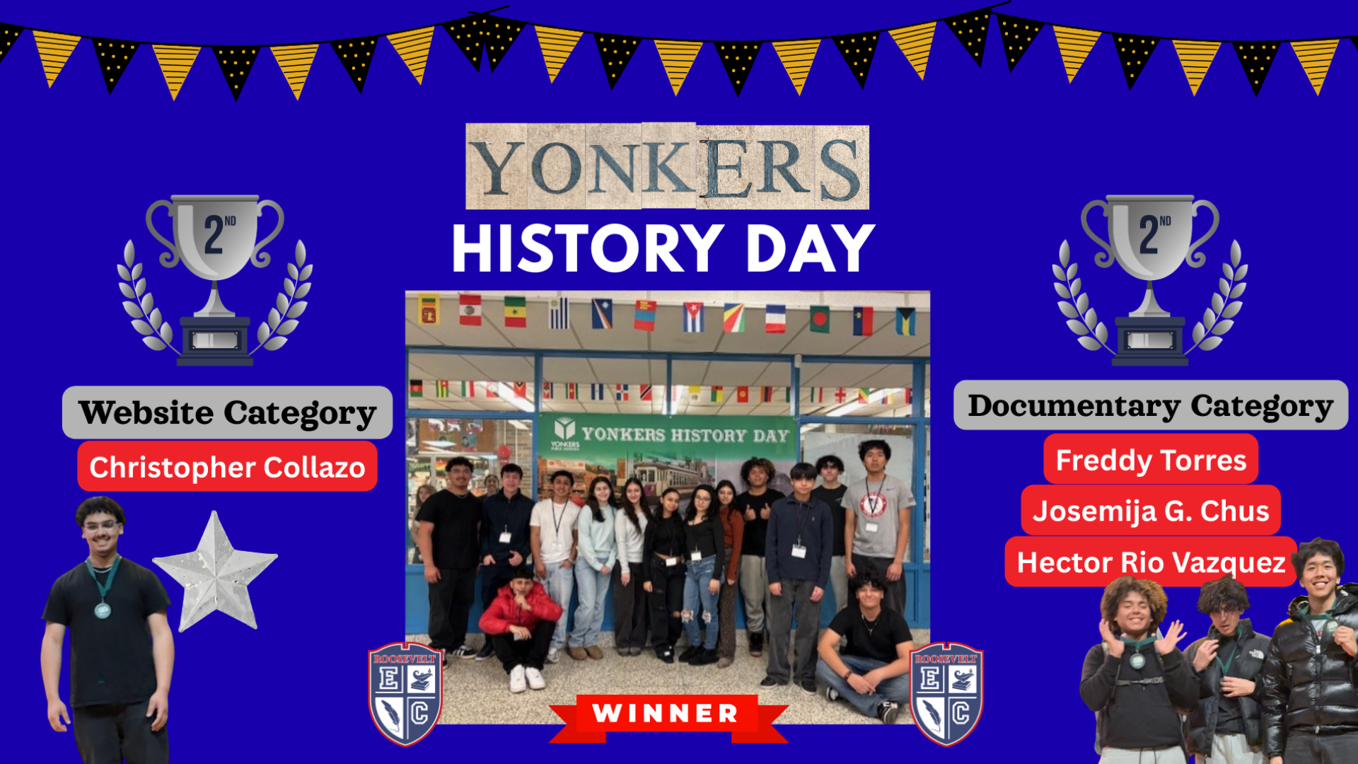 Yonkers History Day Winners 2026