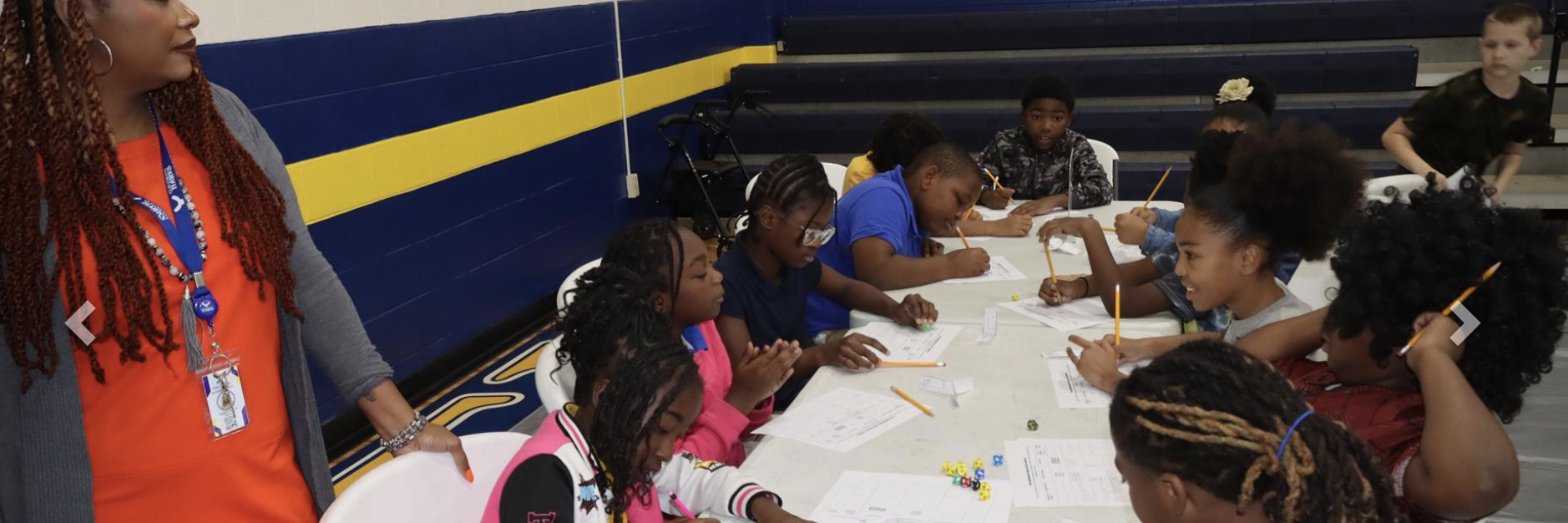 Clay county school students