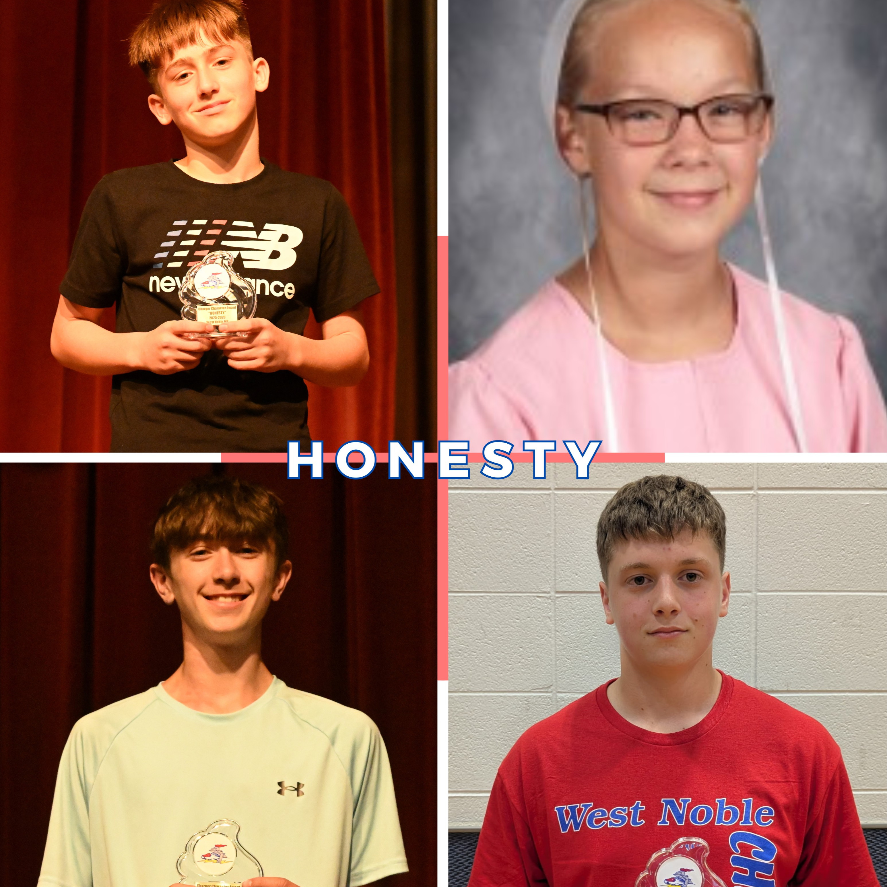 art graphics for middle school character awards