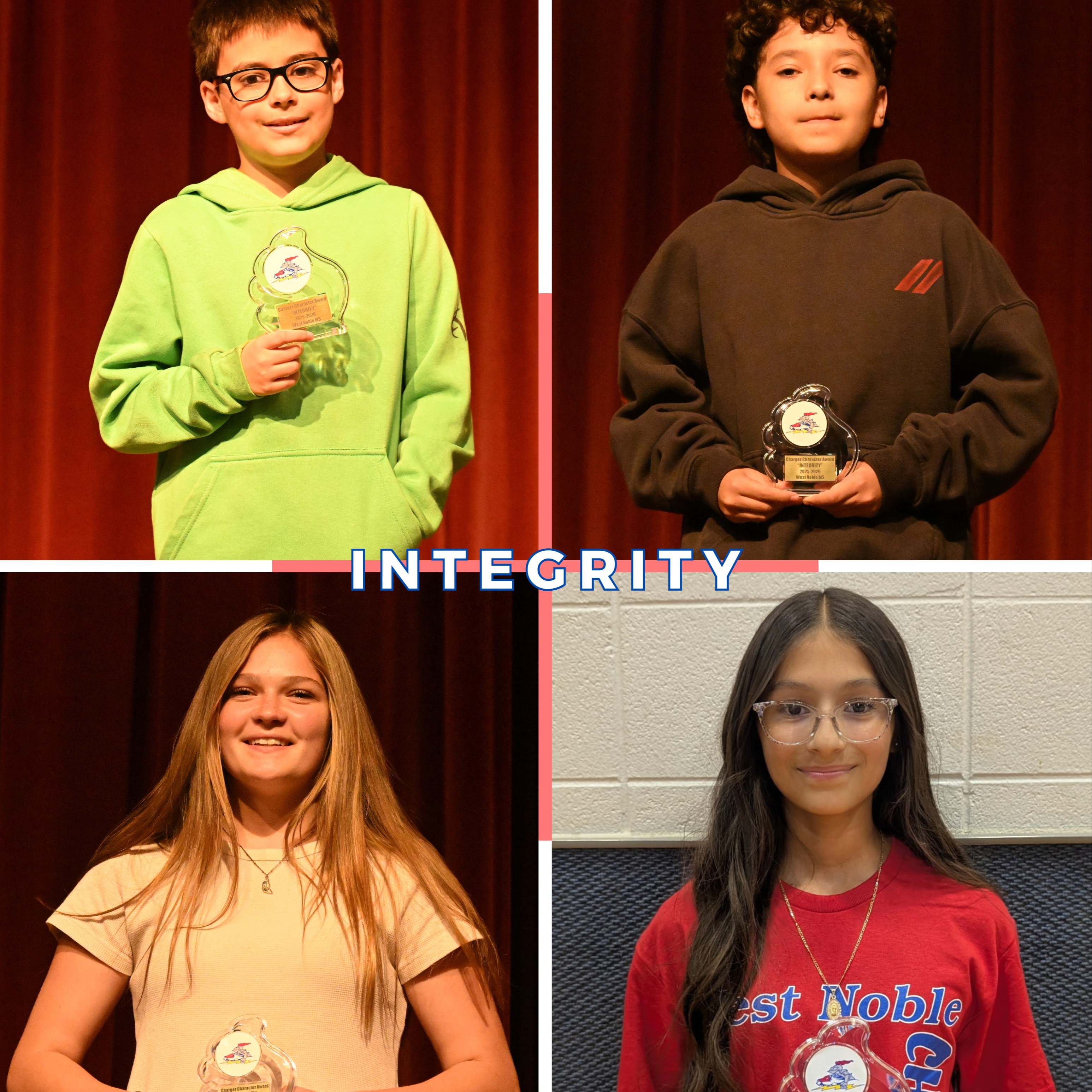 art graphics for middle school character awards