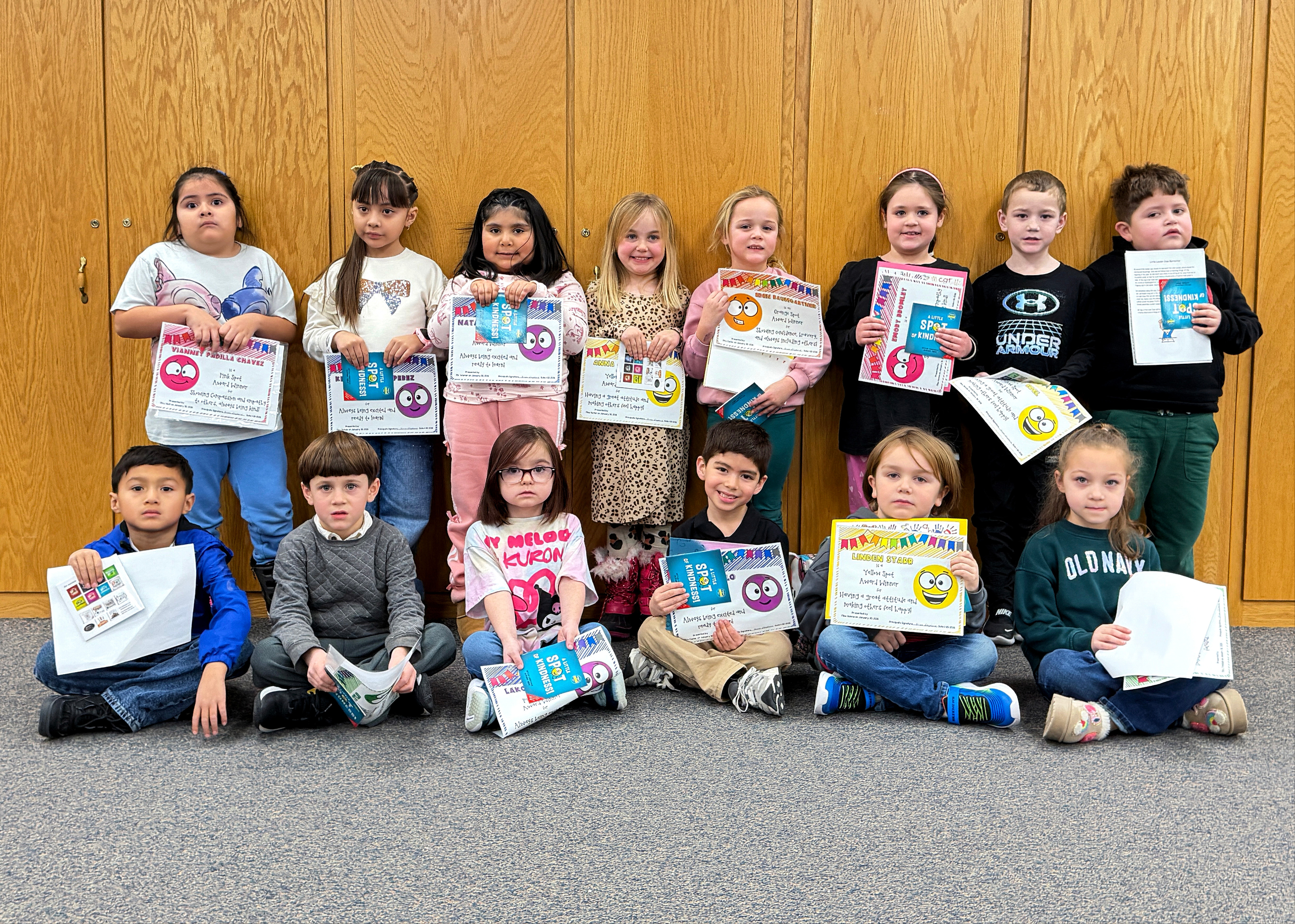 kids with little leaders awards