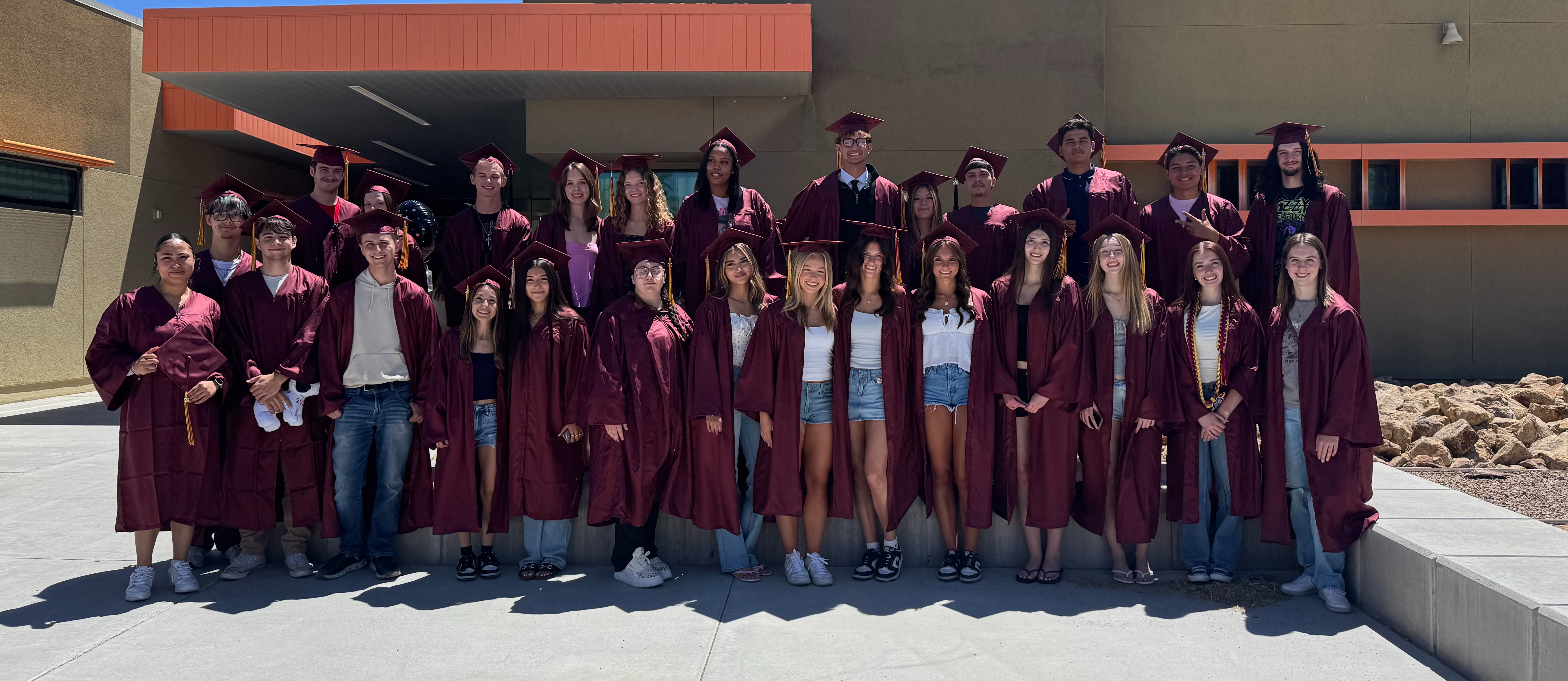 PVHS Graduates visit their Alma Mater, Manse