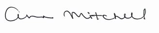 Handwritten signature displayed on a clean white background, showcasing elegant penmanship and personal touch.