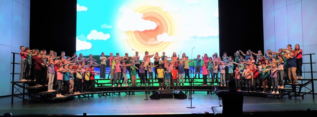 Central Elementary spring choir concert