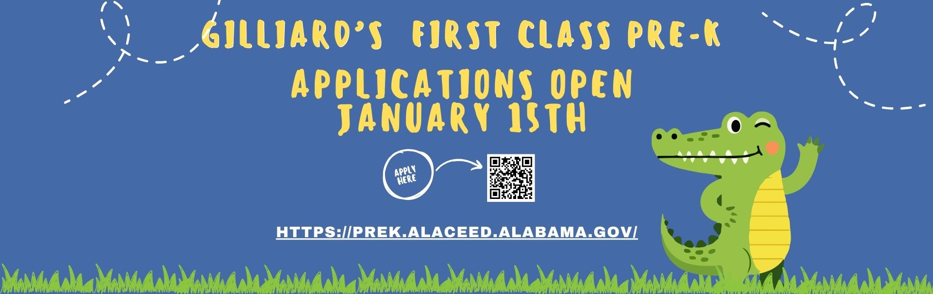 First Class Pre-K Applications Open January 15. 2026