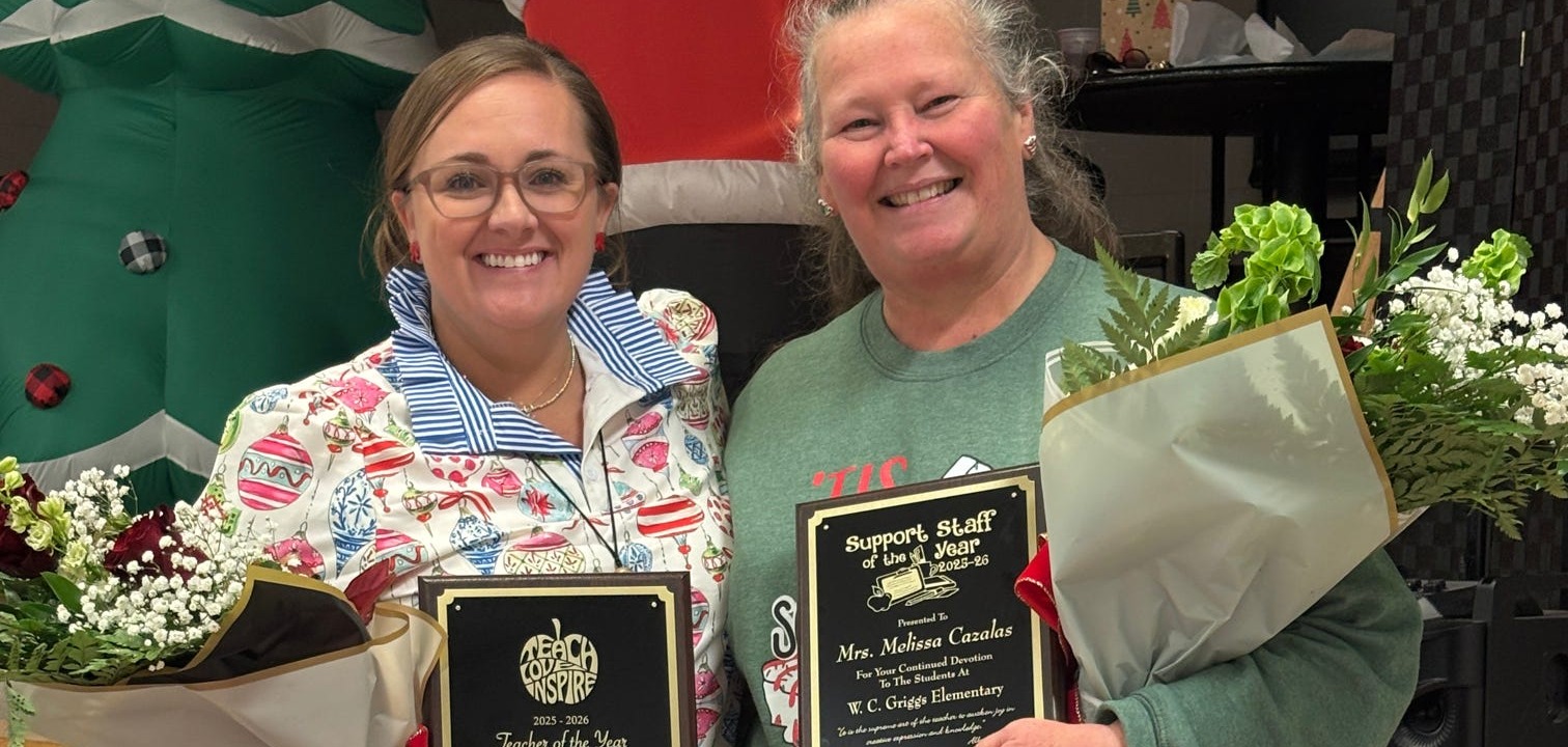 Teacher of the year and staff of the year